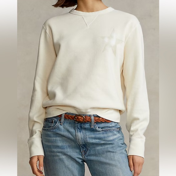 LIMITED EDITION Polo RL Jasper John’s Mind/Mirror Crewneck Sweatshirt - Unisex M - Picture 2 of 16